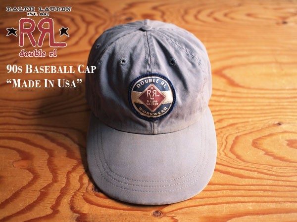 ❮希少☆❯RRL キャップ 三ツ星 90s ラルフローレン クリックポスト185円も可】90s 三ツ星タグ RRL ダブルアールエル