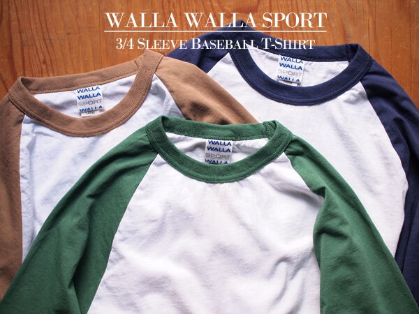 WALLA WALLA SPORT / ワラワラスポーツ】懐かしさ満載のアメカジ定番