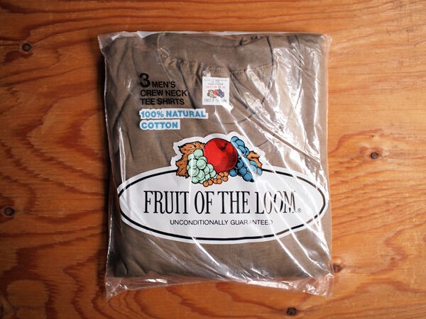 Deadstock】80s Fruit Of The Loom 3Pack T-Shirt 