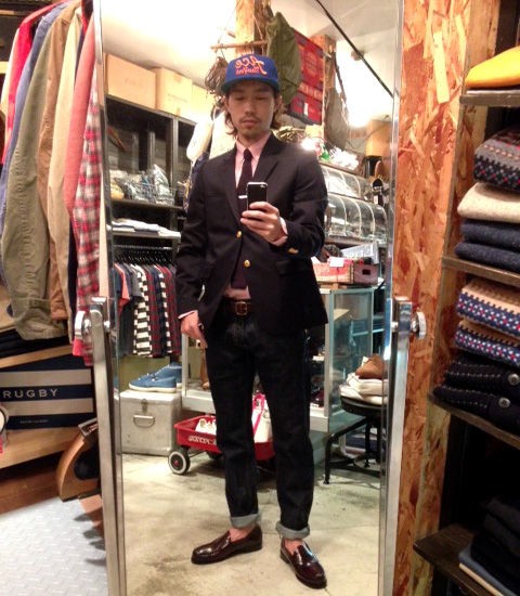 Navy Blazer : HUNKY DORY OSAKA BLOG