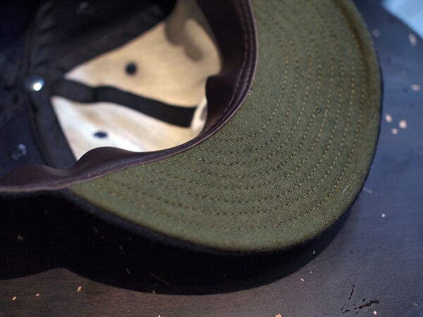Cooperstown Ball Cap Co.】Wool Flannel Baseball Cap 