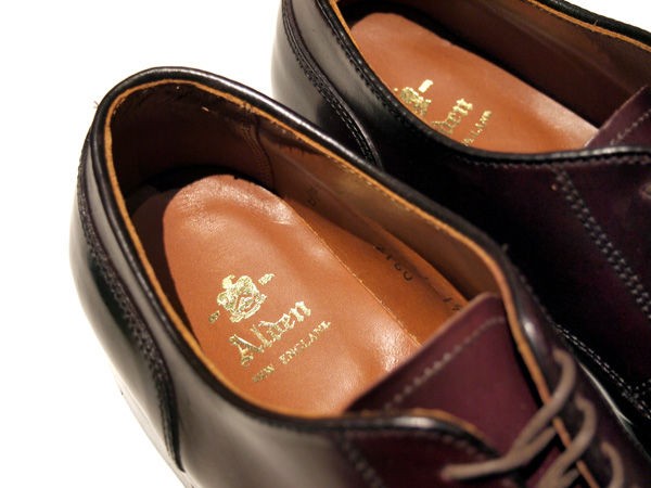 Alden 2160 #8 Shell Cordovan Straight-Tip Blucher : HUNKY
