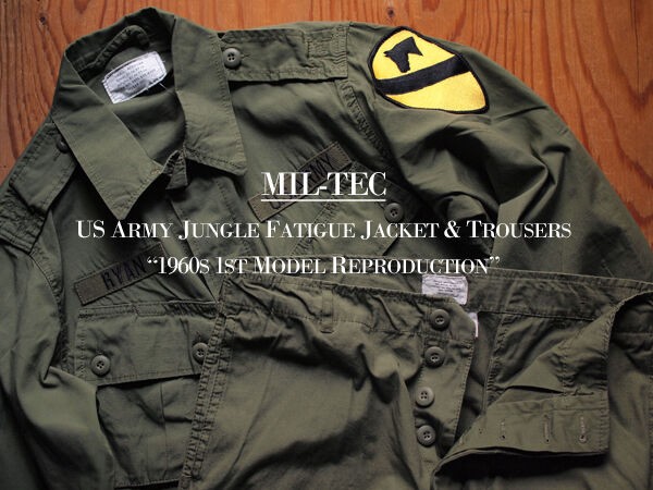 MIL-TEC / ミルテック】US Army Jungle Fatigue Jacket & Trousers 