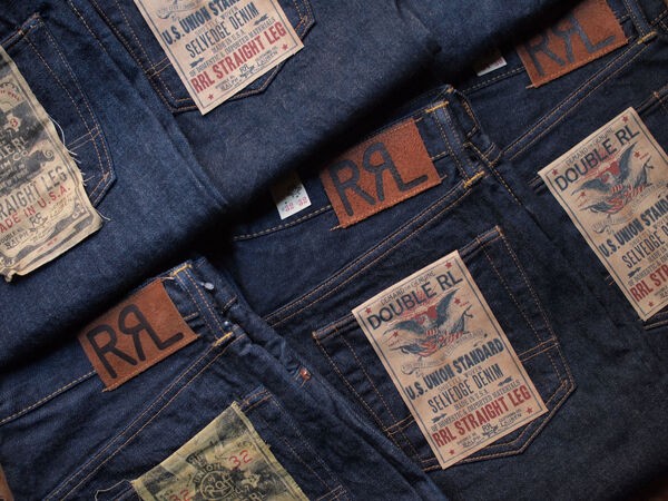 RRL / ダブルアールエル】STRAIGHT LEG ONCE WASHED JEAN. アメリカ