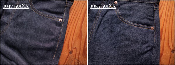 LEVI'S VINTAGE CLOTHING】1947 & 1955 501XX JEANS 