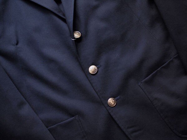 【新品未使用】マニュアルアルファベット 春夏ネイビーブレザー 2 Manual Alphabet / マニュアルアルファベット】Navy Blazer