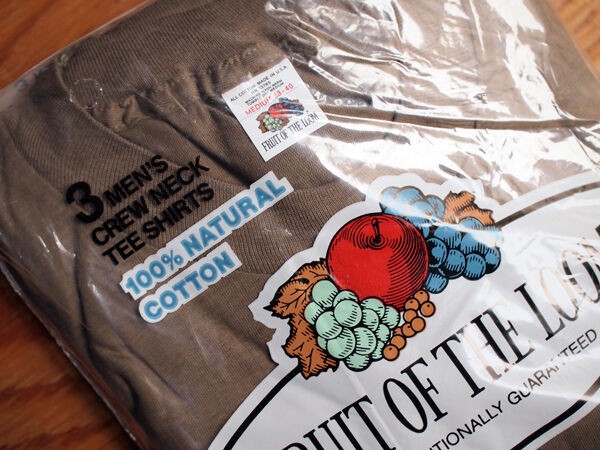 Deadstock】80s Fruit Of The Loom 3Pack T-Shirt 