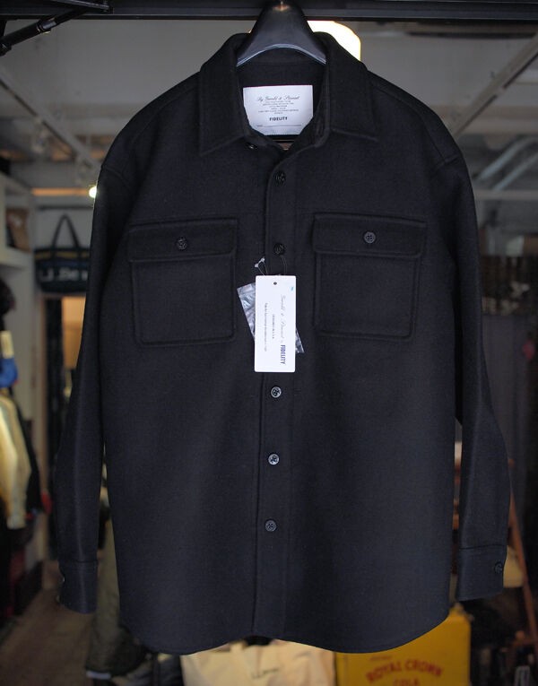 ゆったりとオーバーサイズでイマっぽく【FIDELITY】CPO Shirt Jacket 