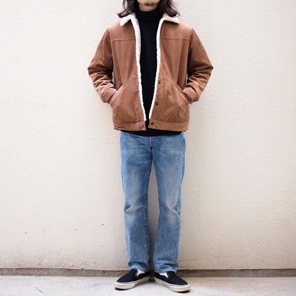 FIVE BROTHER】Corduroy Boa Jacket. ウエスタンカルチャーを背景に