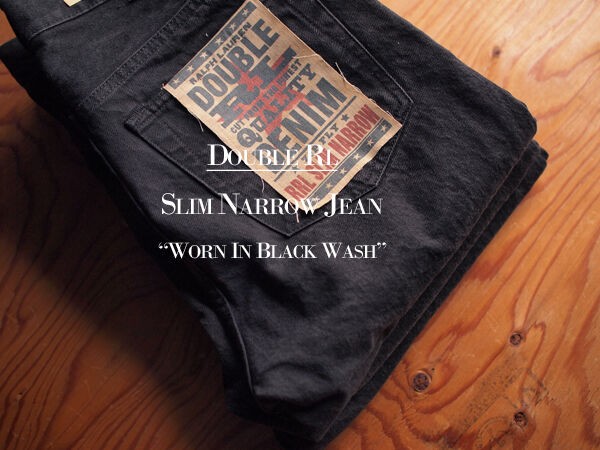 Double RL】Slim Narrow Jean. 細部まで拘りが凝縮したスリム