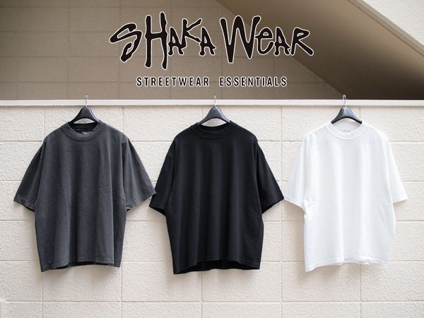SHAKA WEAR / シャカウェア】Garment Dye Drop Shoulder T-Shirt SHAKA WEAR / シャカウェア】Garment Dye Drop Shoulder T-Shirt