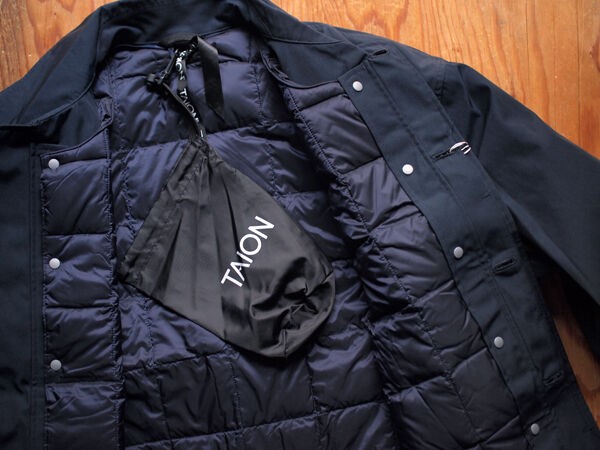 【ryta】タイオン別注NON DOWN BAL COLLAR COAT TAION（タイオン）の「【TAION/タイオン】《限定展開 / ビジカジ