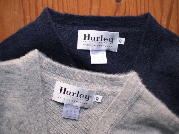 Harley OF SCOTLAND / ハーレーオブスコットランド】V-Neck
