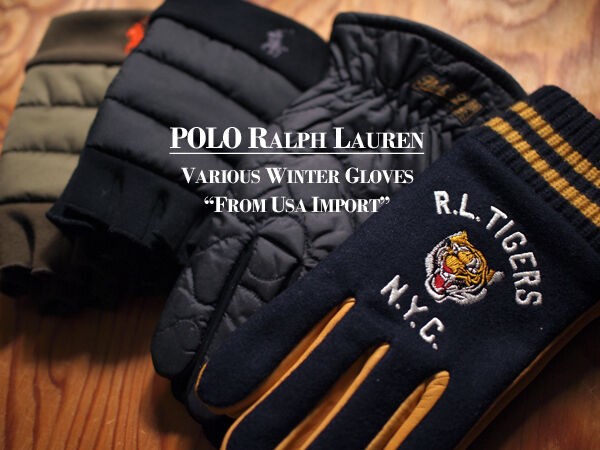 POLO Ralph Lauren / ポロ ラルフローレン】Various Winter Gloves