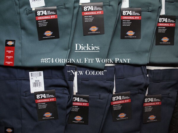 Dickies】874 Original Fit Work Pant 