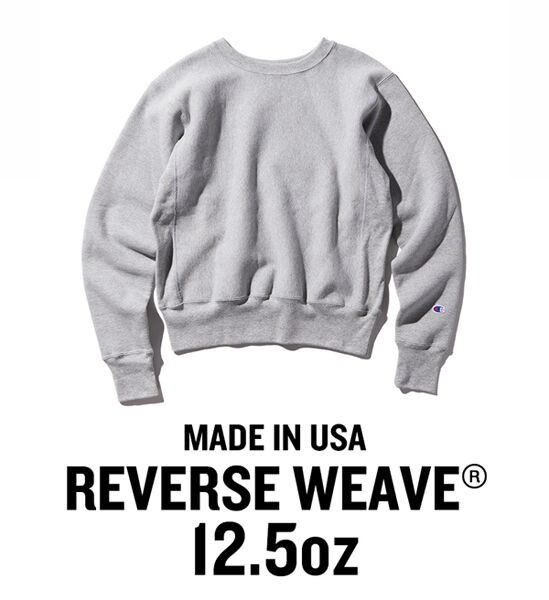 Champion - MADE IN USA】C5-U001 Reverse Weave Crewneck Sweat. 自分