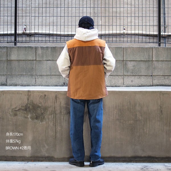 Mr.Remake Man / ミスターリメイクマン】Used Remake Duck Work Vest