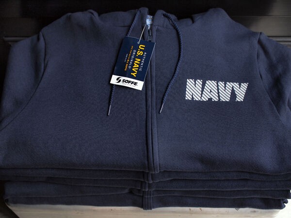 SOFFE / ソフィー】US Navy Pysical Training Zip Hoodie 