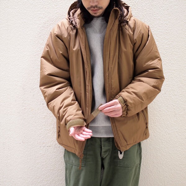 BAF社 ECWCS GEN3 LEVEL7 PRIMALOFT JACKET BAF社 ECWCS GEN3 LEVEL7 TYPE PRIMALOFT JACKET ベルクロ付き