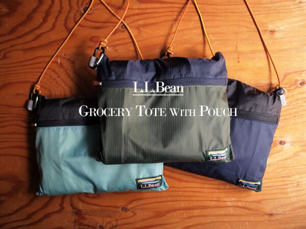 L.L.Bean】Grocery Tote with Pouch. あったら良いなを形にしたポーチ