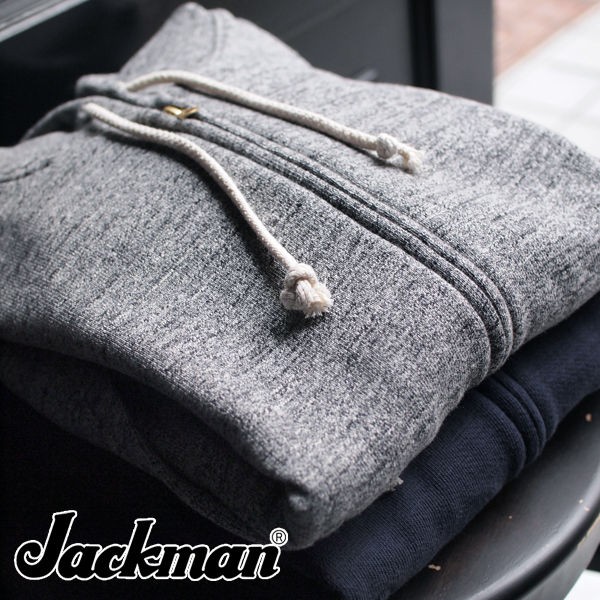 JACKMAN / JM7873 GG SWEAT PARKA 70年の歴史を持つ自社工場で作