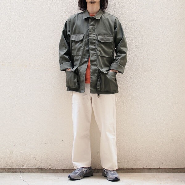 90s-00s HBT ミリタリージャケット XLサイズ相当ファティーグBDU Deadstock / デッドストック】00s Civilian US Military BDU