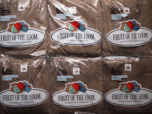 Deadstock】80s Fruit Of The Loom 3Pack T-Shirt 