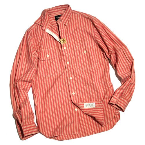 rrl シャツ ストライプ ビジネス RRL #Dobby Stripe Workshirt : HUNKY