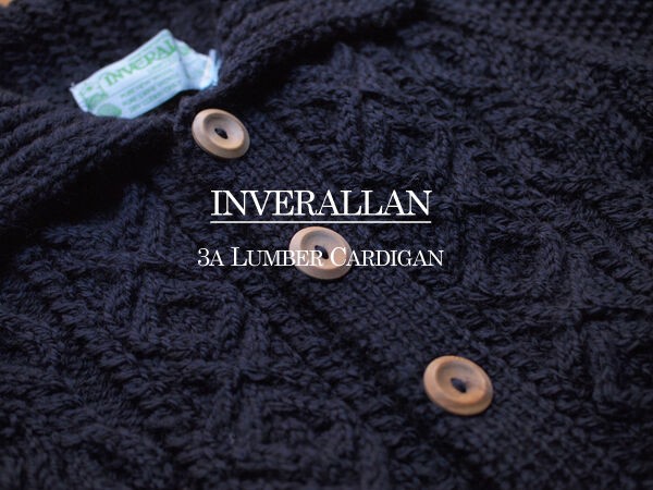 INVERALLAN / インバーアラン】3A LUMBER CARDIGAN. そろそろ出番が