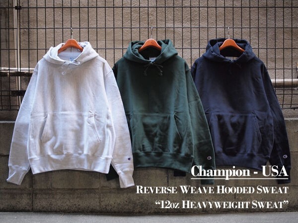 Champion - IMPORT】Reverse Weave Pullover Hooded Sweat. ざっくりと