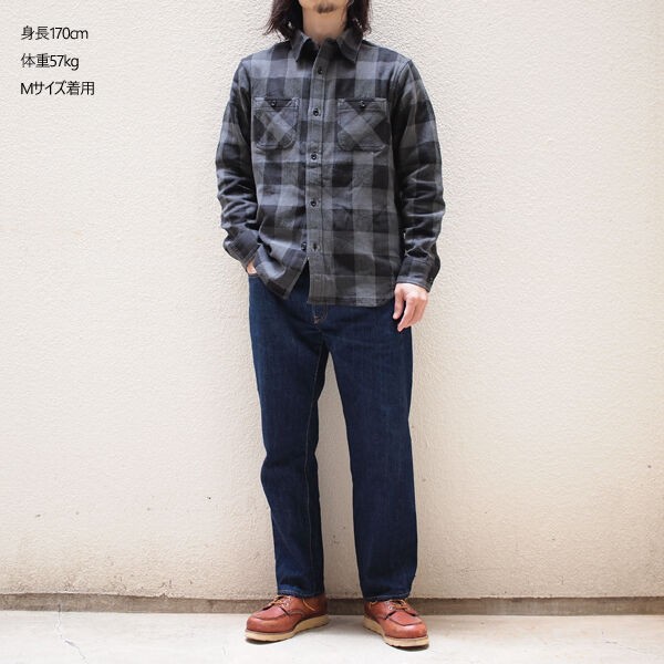 FIVE BROTHER / ファイブブラザー】Heavy Flannel Workshirt 