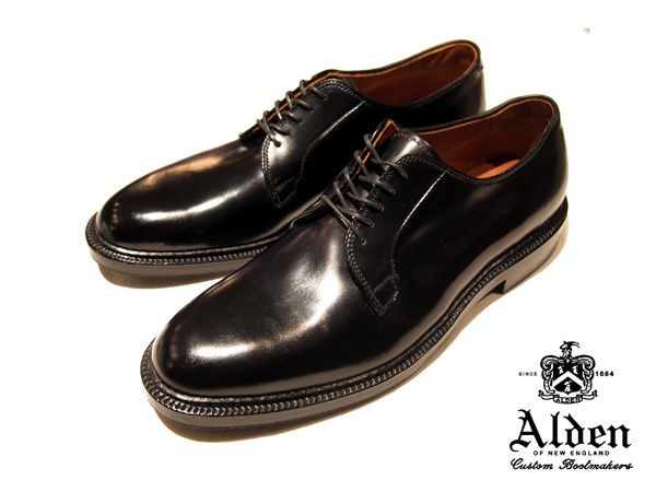 靴 Alden 990 Plain Toe Alden オールデン PLANE TOE CORDOVAN プレーントゥ コードバン 990 D