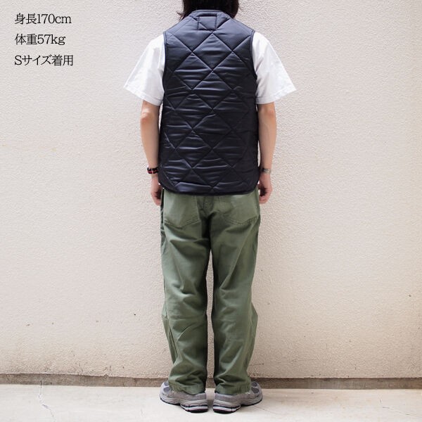 SNAP'N'WEAR / スナップンウェア】#300 Quilted Nylon Vest. 軽量で