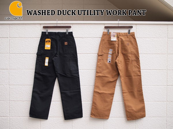 Carhartt / カーハート】Washed Duck Utility Work Pant. リアル