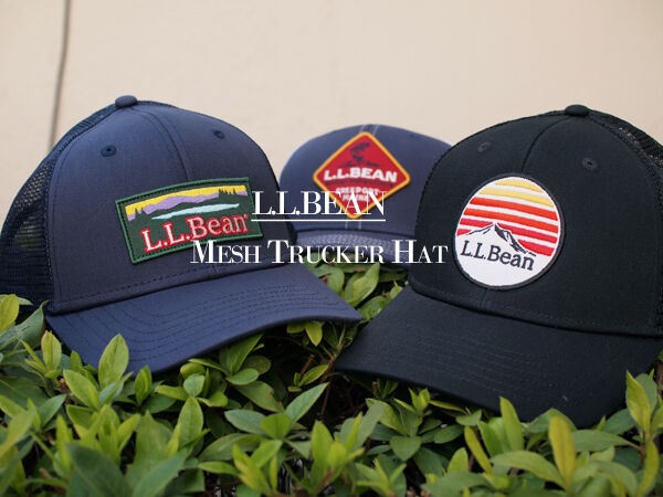 L.L.Bean / エルエルビーン】Mesh Trucker Hat. 春のお出かけにアイ