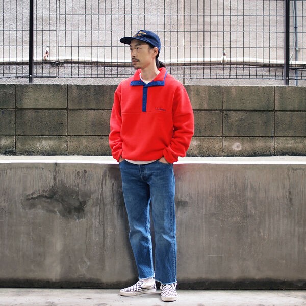 L.L.Bean / エルエルビーン】Classic Fleece Pullover. 90年代の名作
