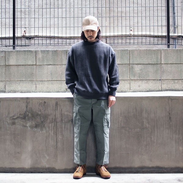Jackman×LAVENHAM】JM7288LV Waffle Armored Midneck W/C