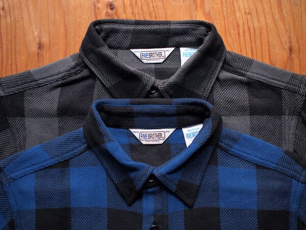 FIVE BROTHER / ファイブブラザー】Heavy Flannel Workshirt 