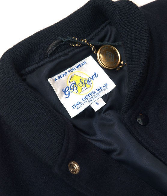 GB Sport / Slim-fit Classic Varsity Jacket. : HUNKY DORY OSAKA BLOG