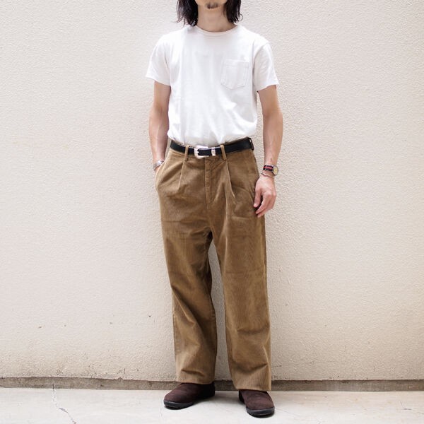 RICCARDO METHA / リカルド・メッサ】1 Tuck Wide Pants 