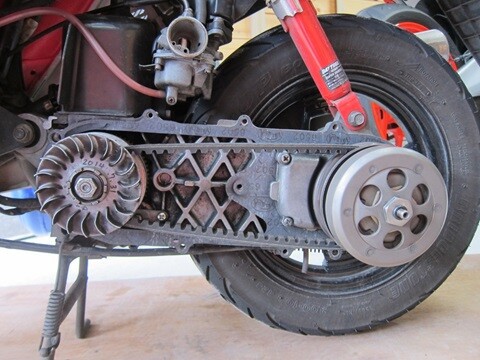 チャンプRSのプーリー交換 : けんじぃ日記（チャンプRSと