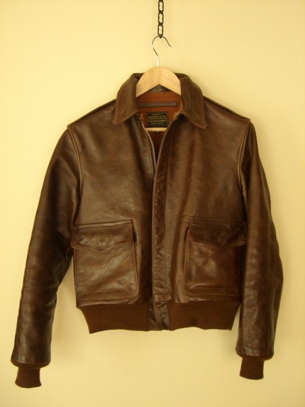 新品未使用旧リアルマッコイズ　ROUGH WEAR　A-2馬革タイガー中国軍38 リアルマッコイズの A2 新品未使用 新品未使用旧リアルマッコイズ