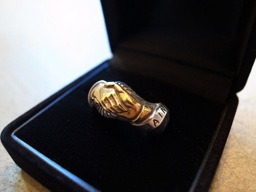 CMW-UNKNOWN / ShakeHands Ring : CHARCOAL*GREEN Furniture