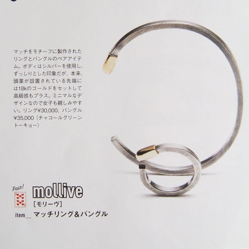 MOLLIVE HANDMADE モリーブ シルバーバングル 楽天市場】mollive Heavy Oz SIMPLE HEAVY BRACELET : C-G