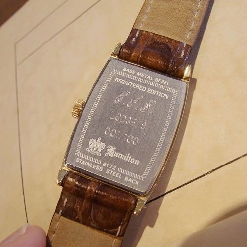 新品電池交換】ハミルトン HAMILTON レディース時計レジスタード