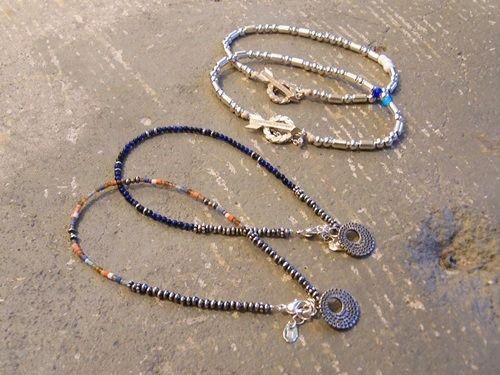 SYMPATHY OF SOUL ANKLET Collection : CHARCOAL*GREEN Furniture BLOG