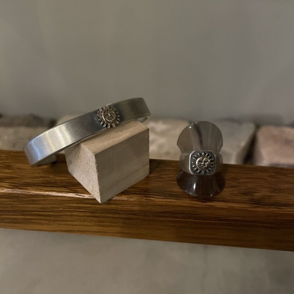 mollive HeavyOZ/silver accessory : CHARCOAL*GREEN BLOG NEWS