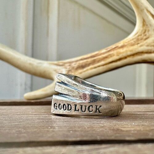 mollive HeavyOZ / GOOD LUCK FUKU RING SV : CHARCOAL*GREEN BLOG NEWS