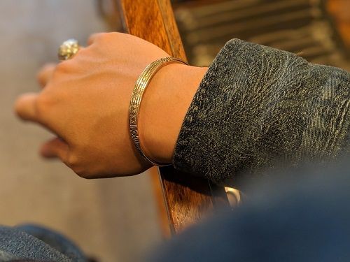 Vantique / TUAREG SILVER BRACELET LARGE : CHARCOAL*GREEN BLOG NEWS