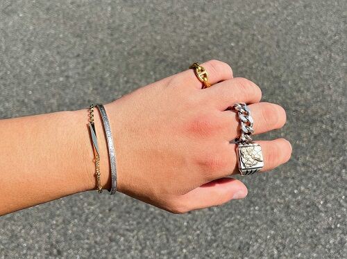 シルバーアクセサリーとゴールドアクセサリー : CHARCOAL*GREEN BLOG NEWS